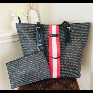 🆕 Nautica tote bag; shoulder purse; handbag (NWT)